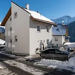 Modern In At Bus Stop